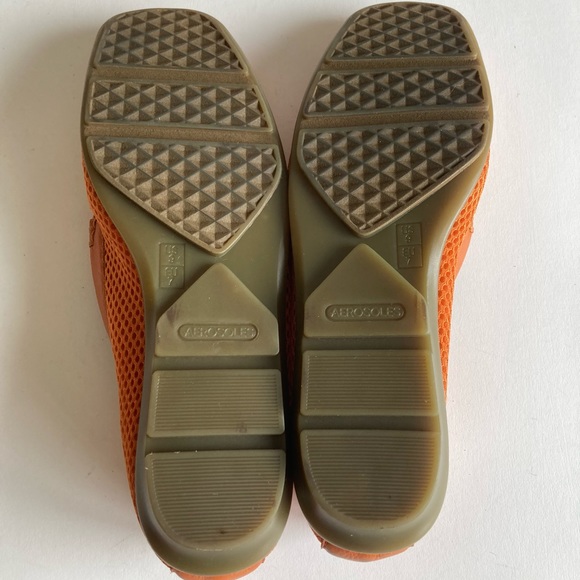Aerosoles Orange Fabric Flats Loafers size 9 - Picture 7 of 15